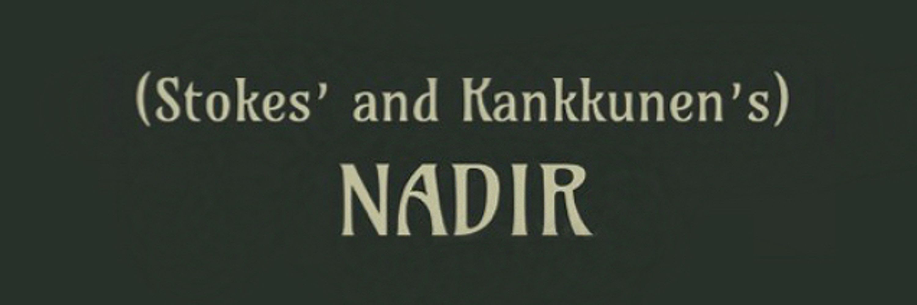 (Stokes' and Kankkunen's) NADIR