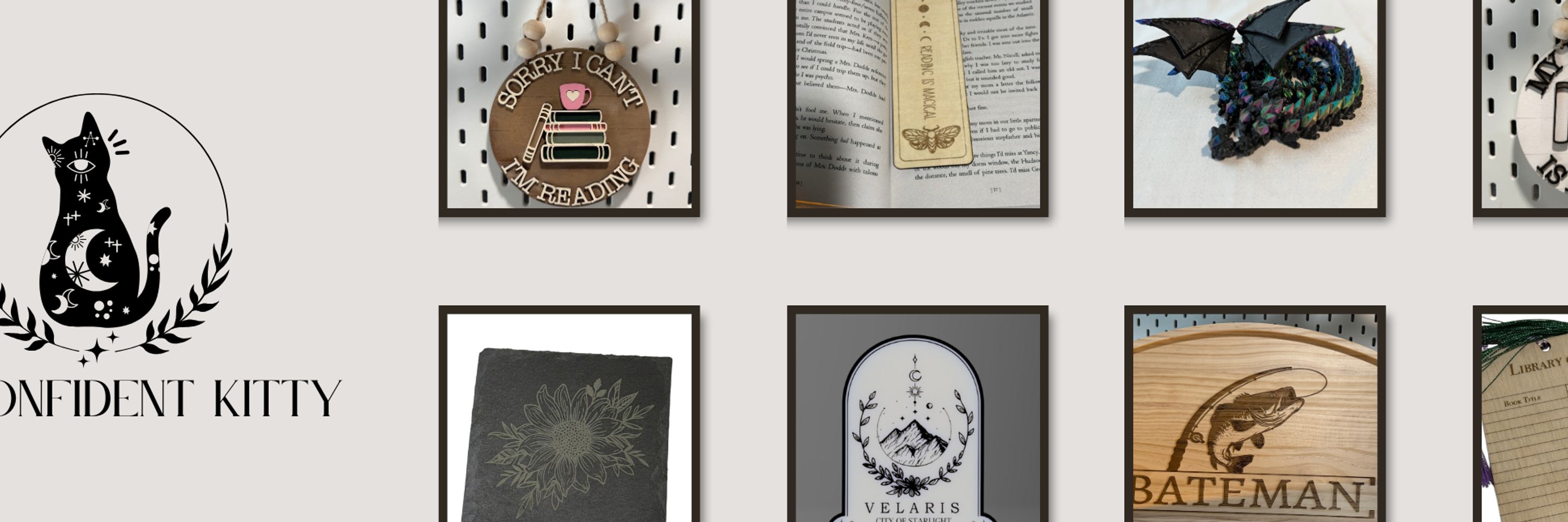 The Confident Kitty | Handmade Gift Shoppe