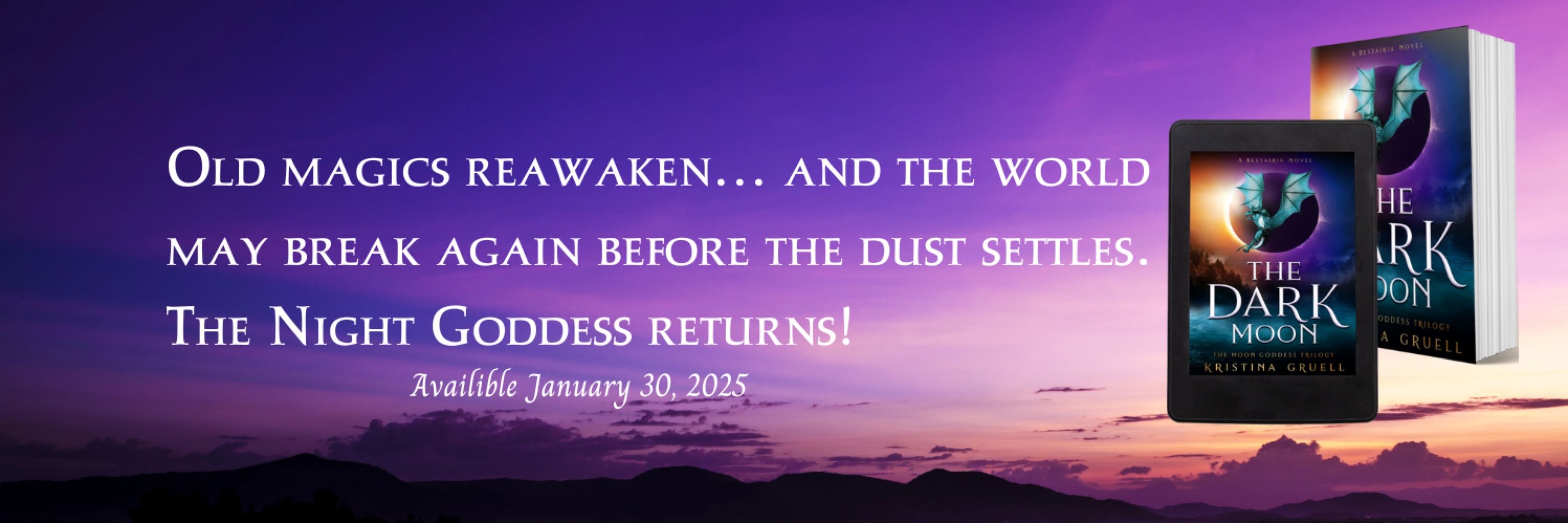 Kristina Gruell, Fantasy Author