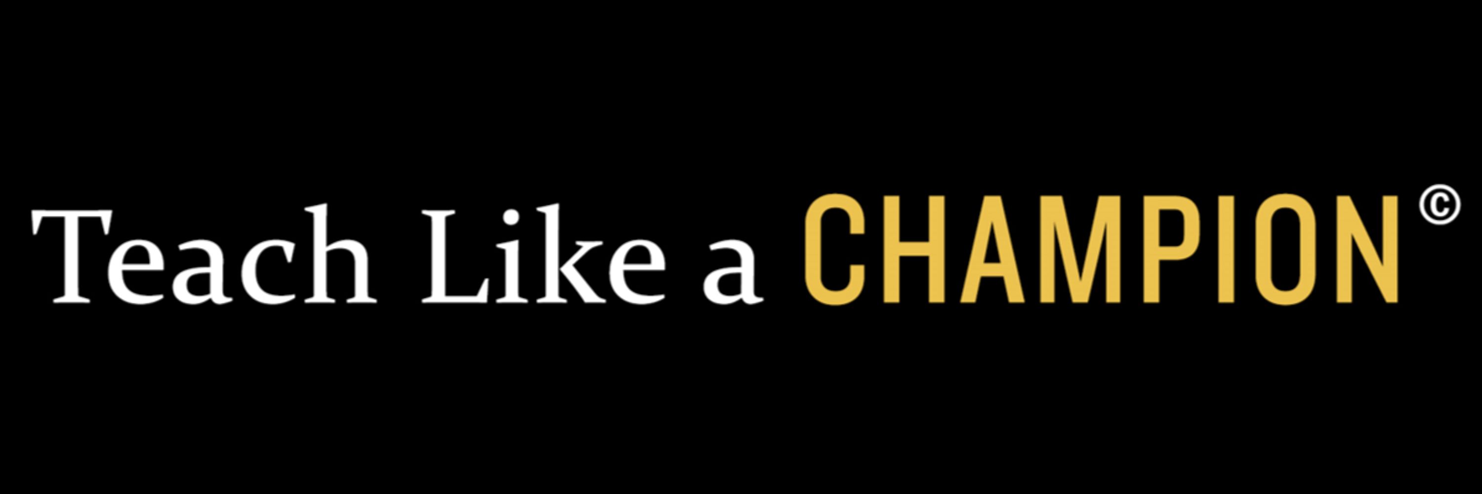 Teach Like a Champion