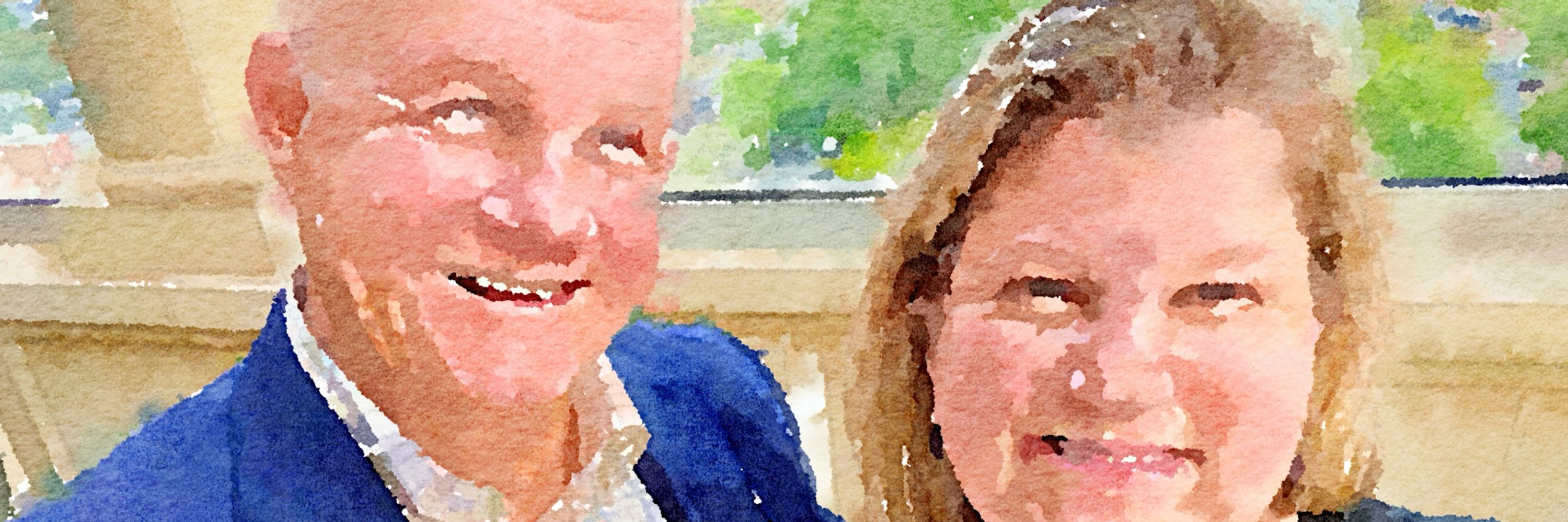 Dr. Ted Hagen and Dr. Maggie Gainey