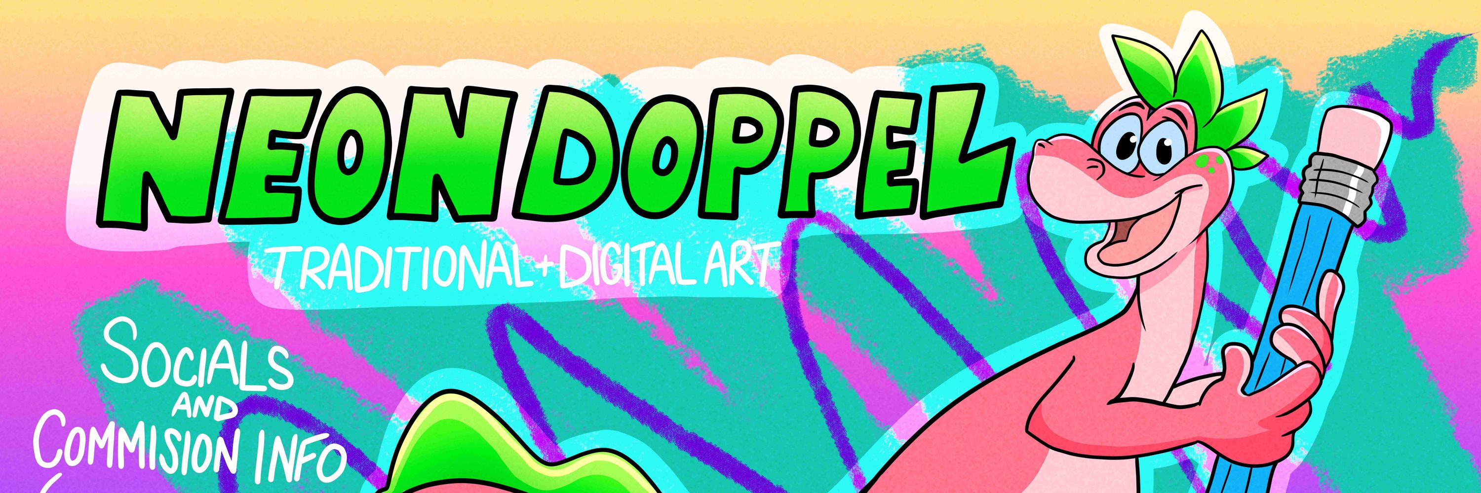 Neon🐊🔜Stratosfur artist alley+nite market