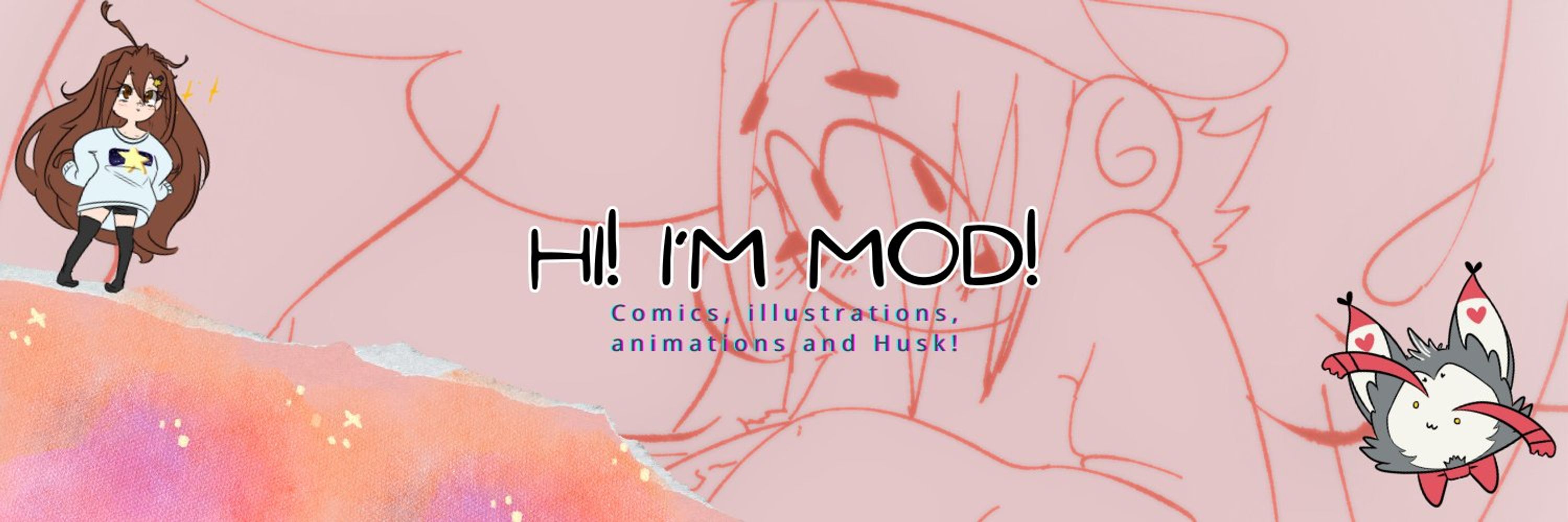 NSFW! Mod/モード ૮˃‌֊ ˂‌ ა (腐女子) HUSK LOVER