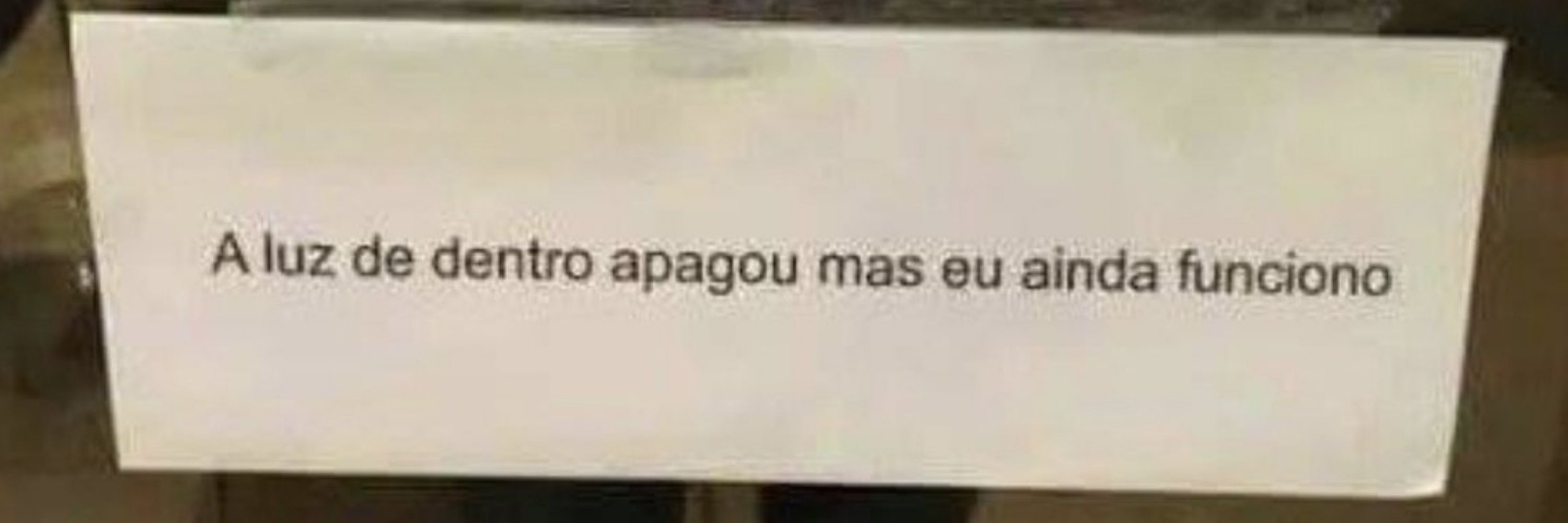 Exaustão é o que me define 