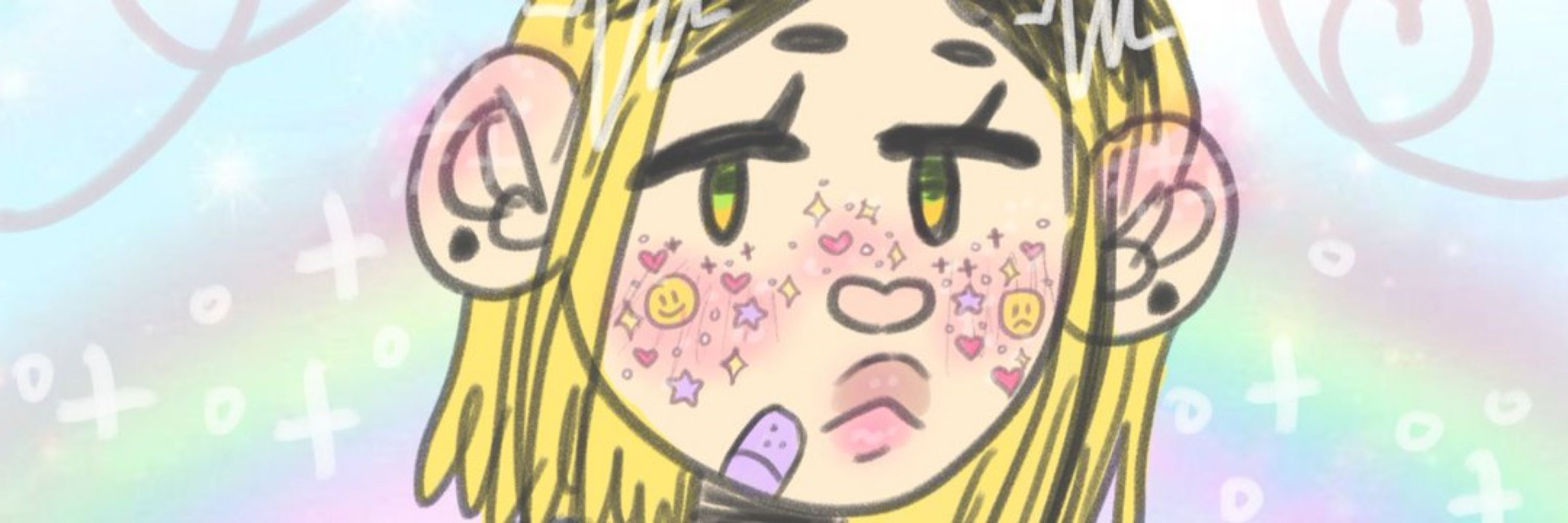 dream @ leaf is alastor's enby wife