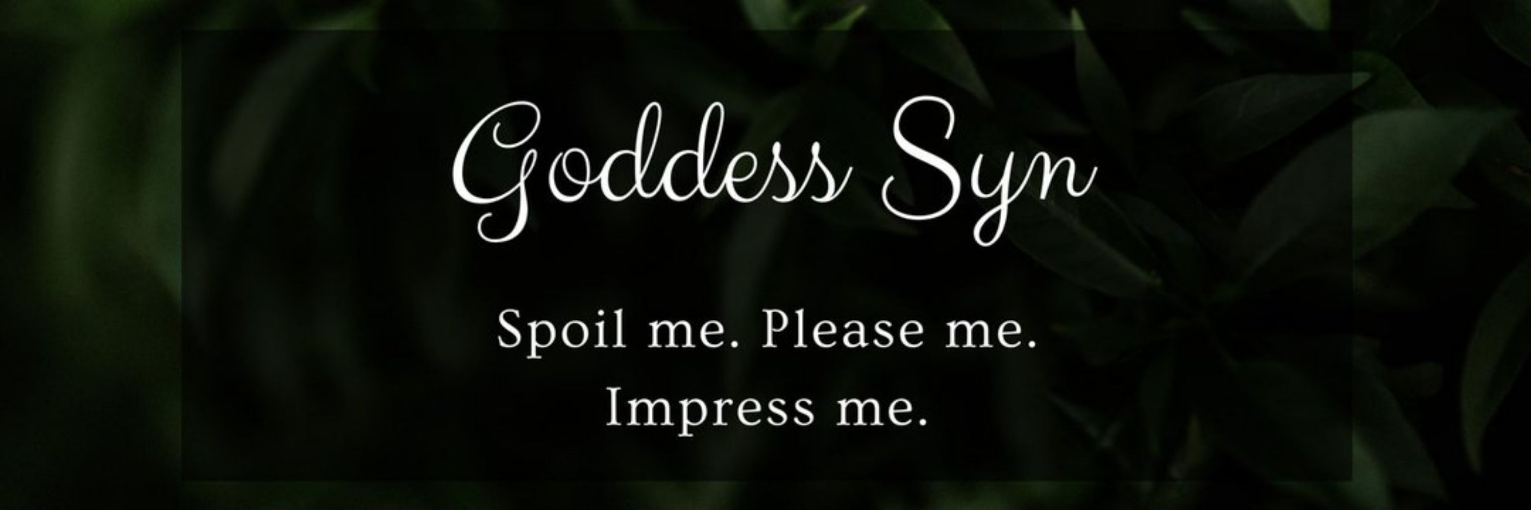 Goddess Syn 😈