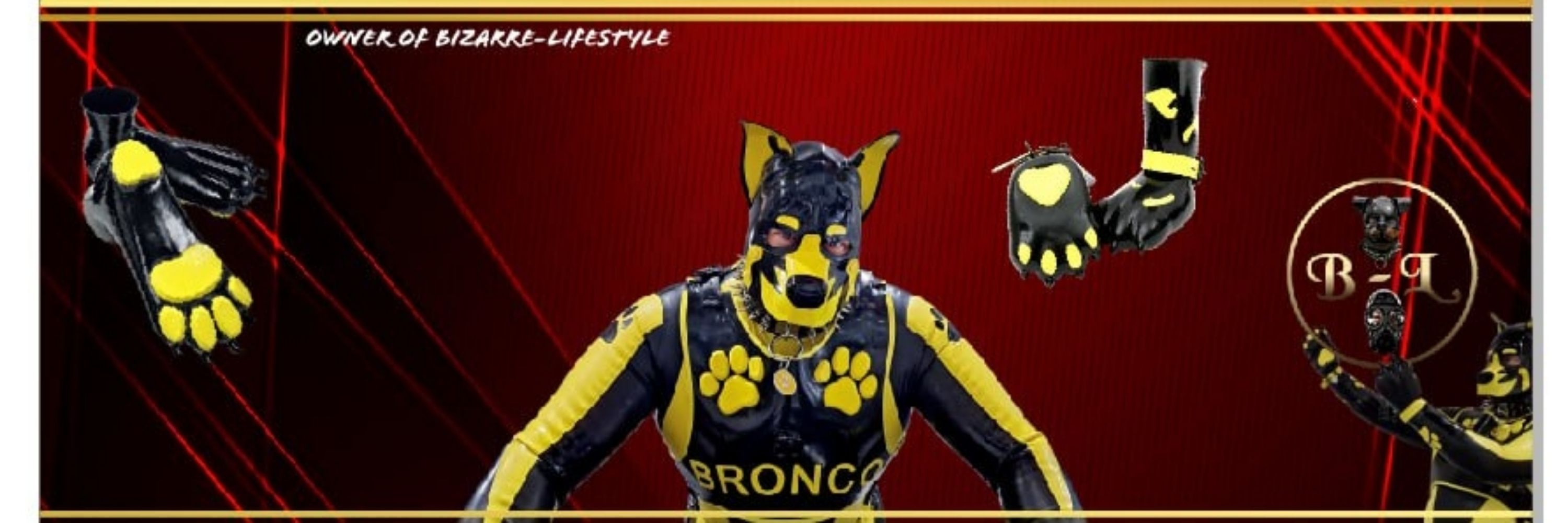 🐾Rubber Dog Bronco 🐾