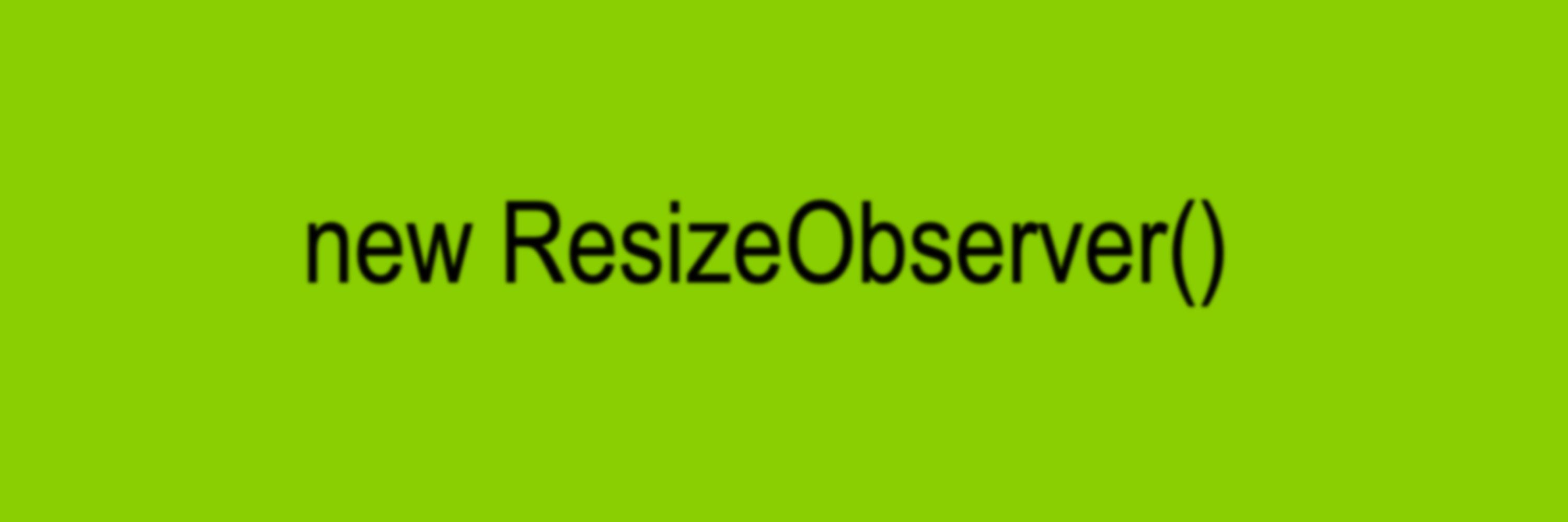 resize