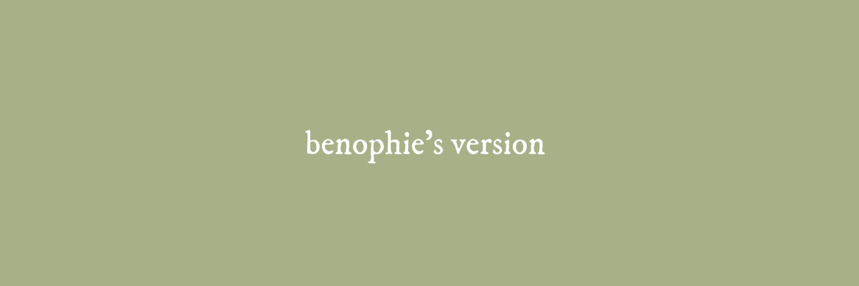 Sara - Benophie Era
