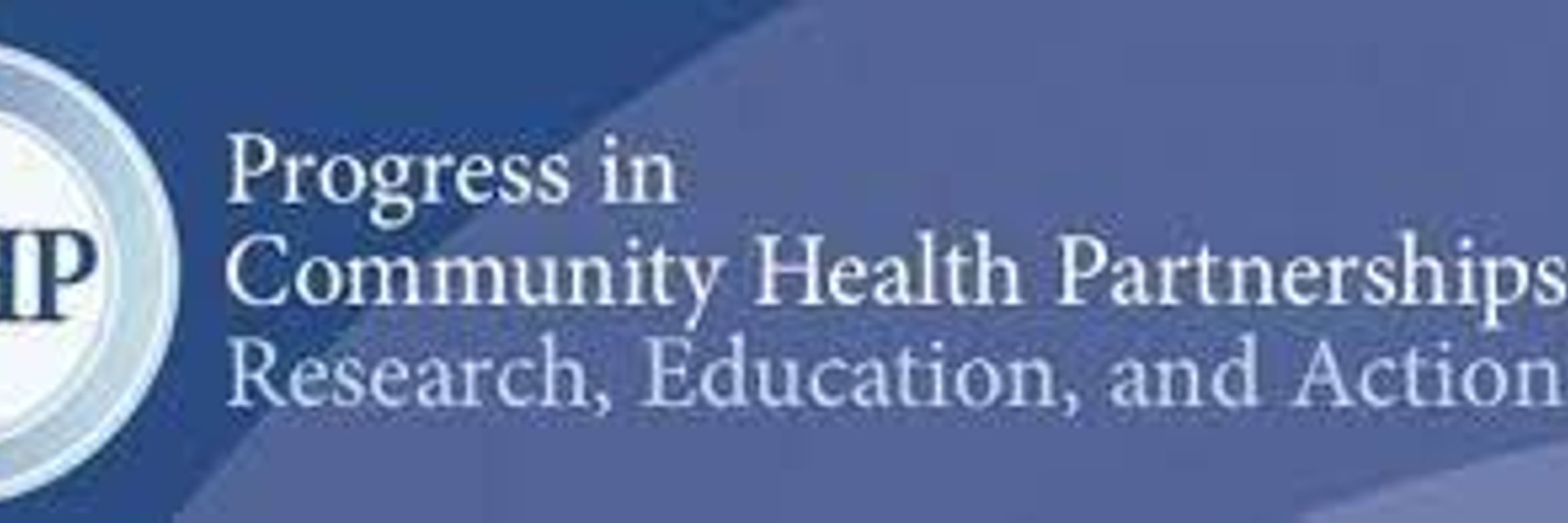 Progress in Community Health Partnerships