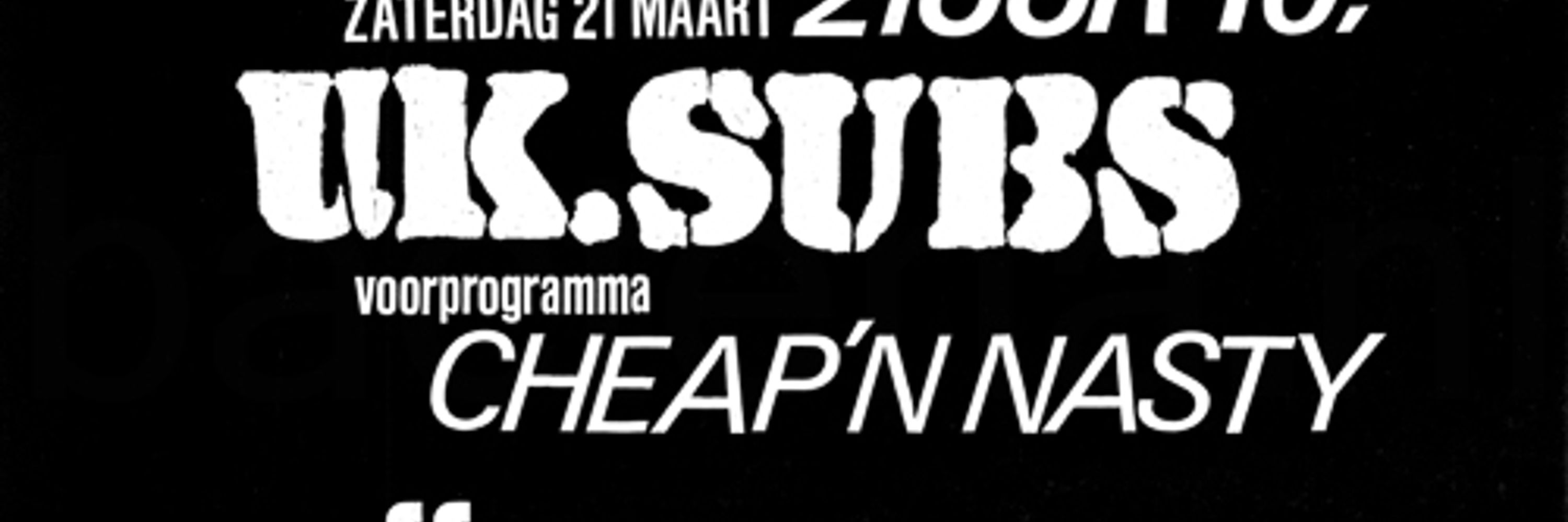 Cheap 'n' Nasty 1st wave punk band, founded 1979