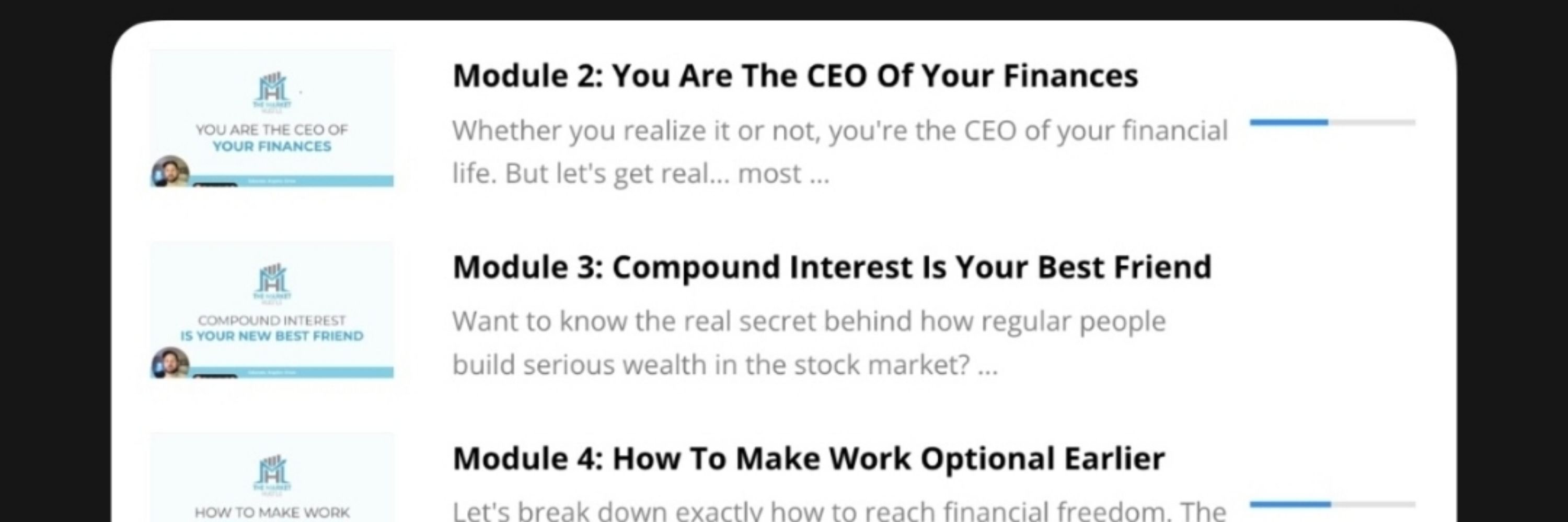 The Market Hustle - Finance & Investing