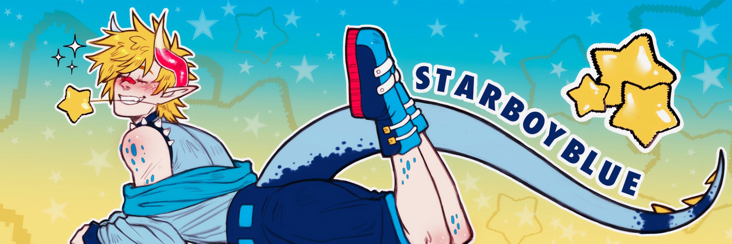 StarBoiBlue~! Dinosaur V-Tuber!✨💙
