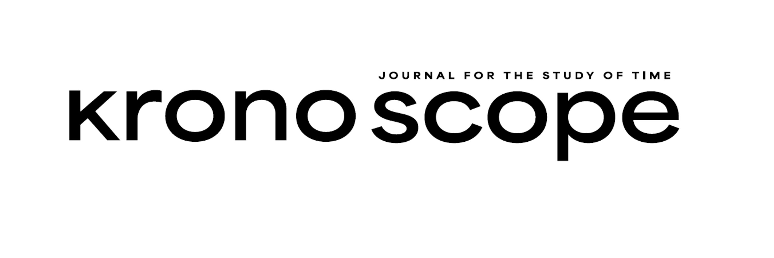 KronoScope: Journal for the Study of Time