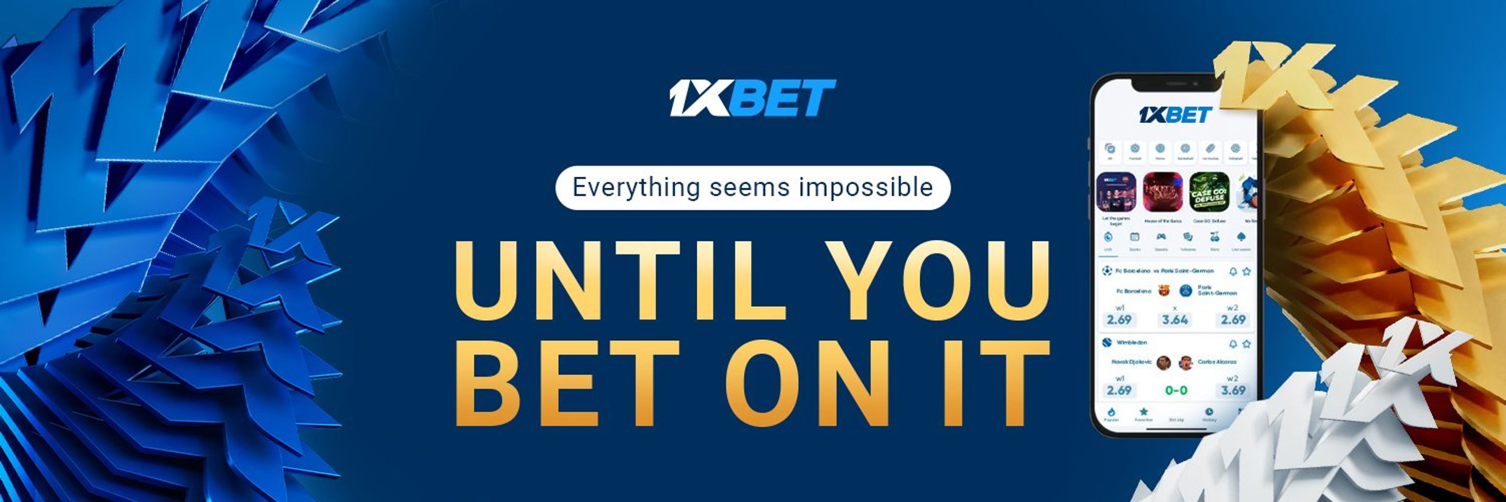 1xbet - Bookmaker Company 