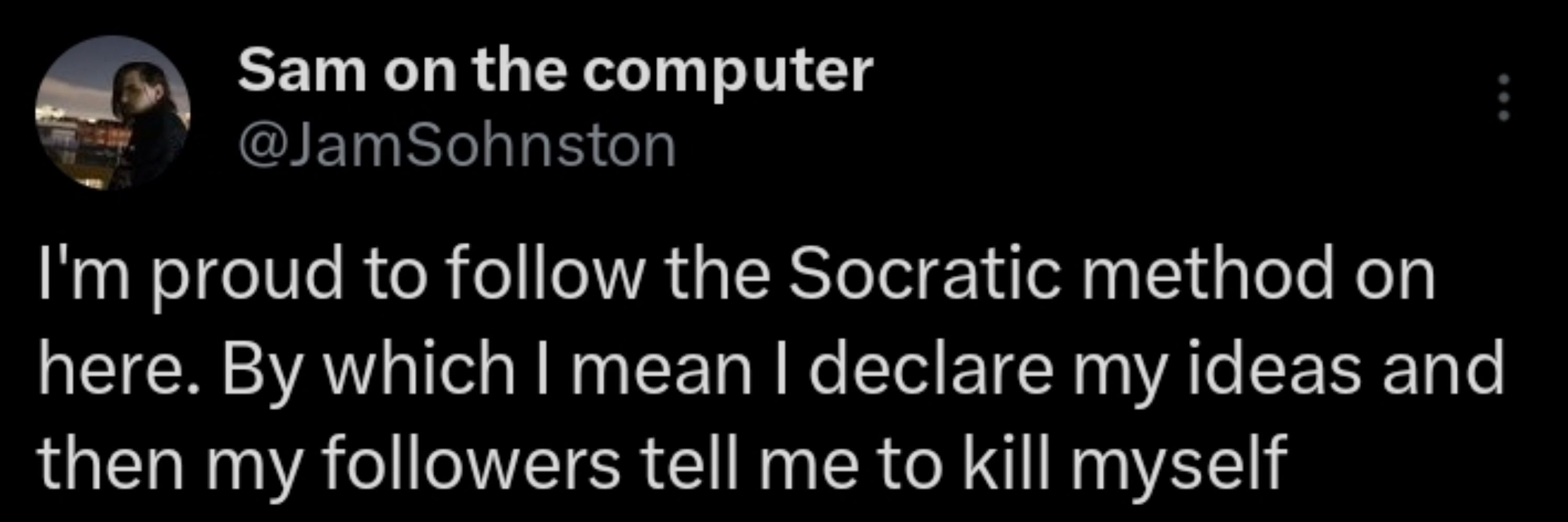 Sam On The Computer