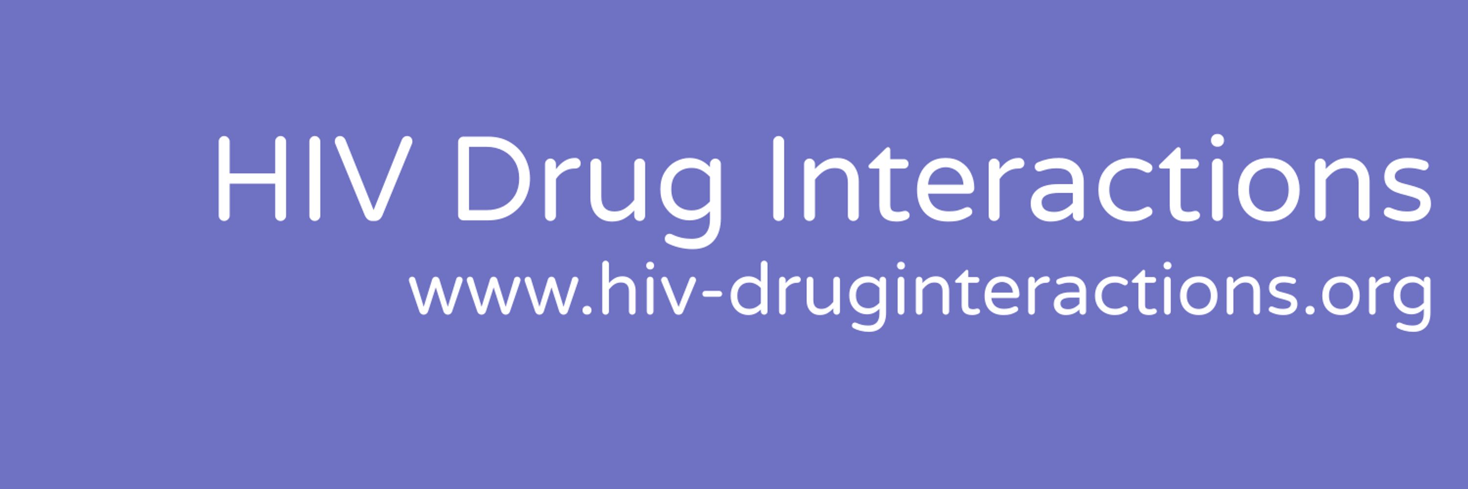 HIV Drug Interactions