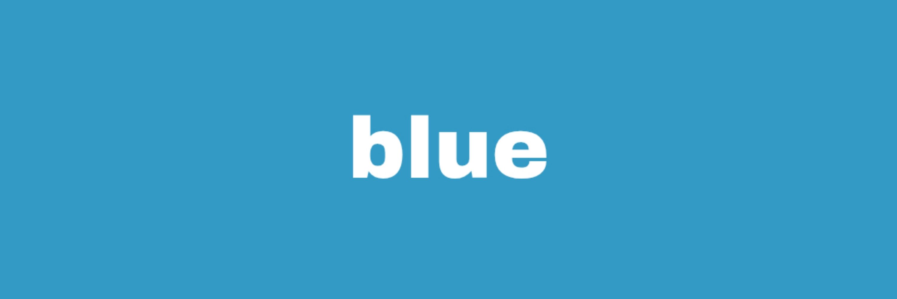 blue💙
