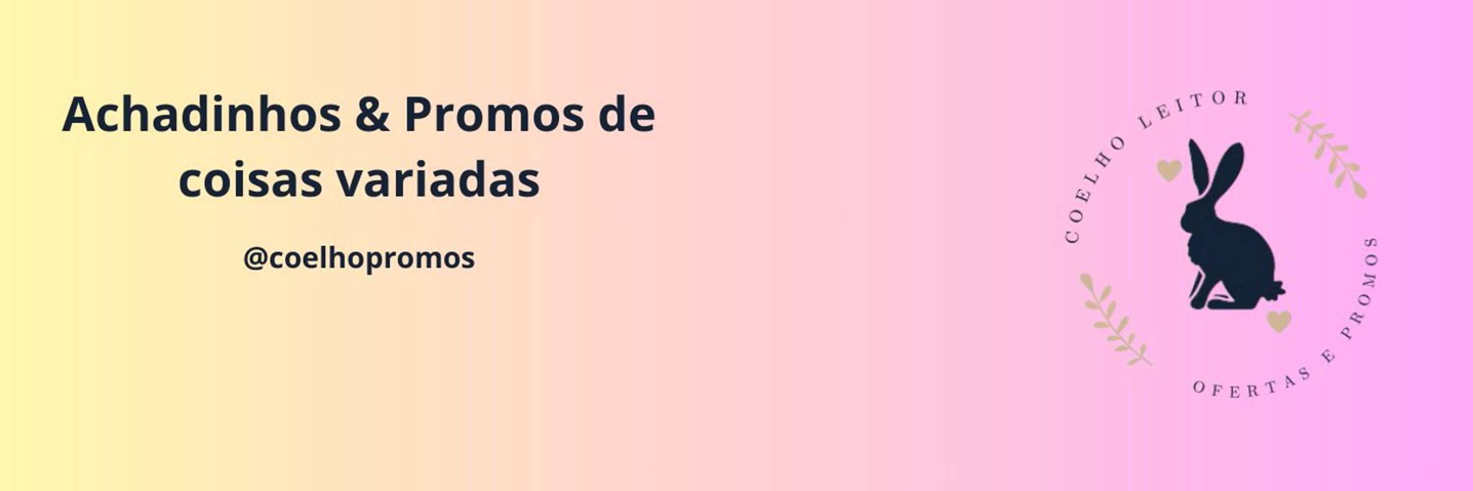 coelho promos  🐇🛍️