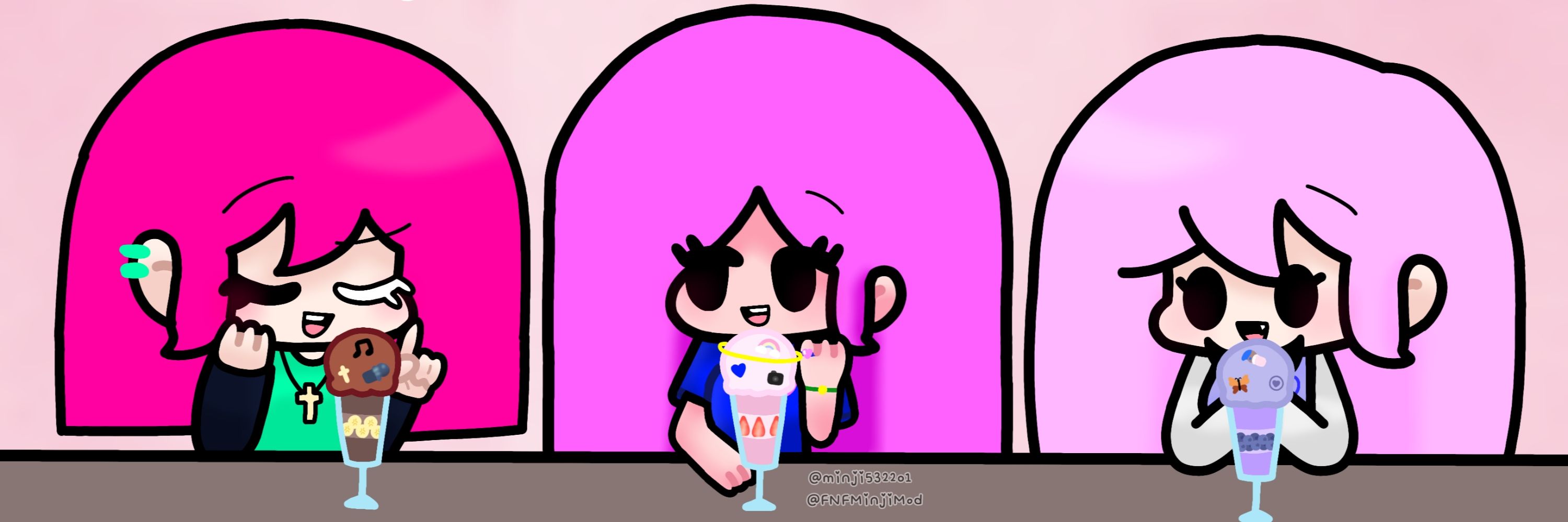 Friday night Funkin' Minji Mod