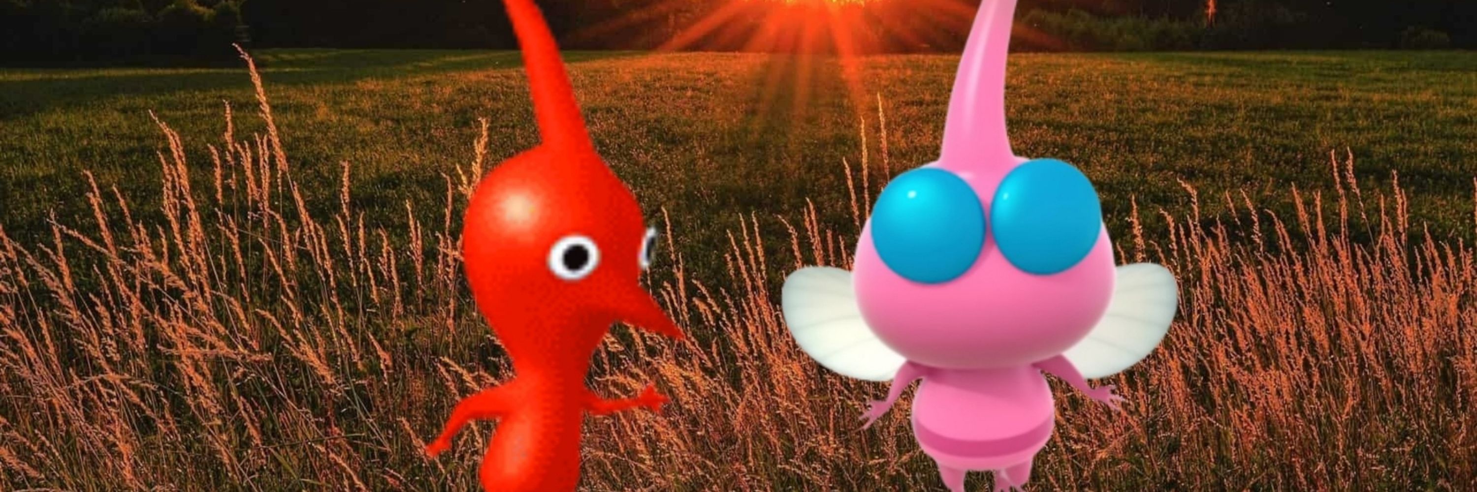 Red Pikmin running!