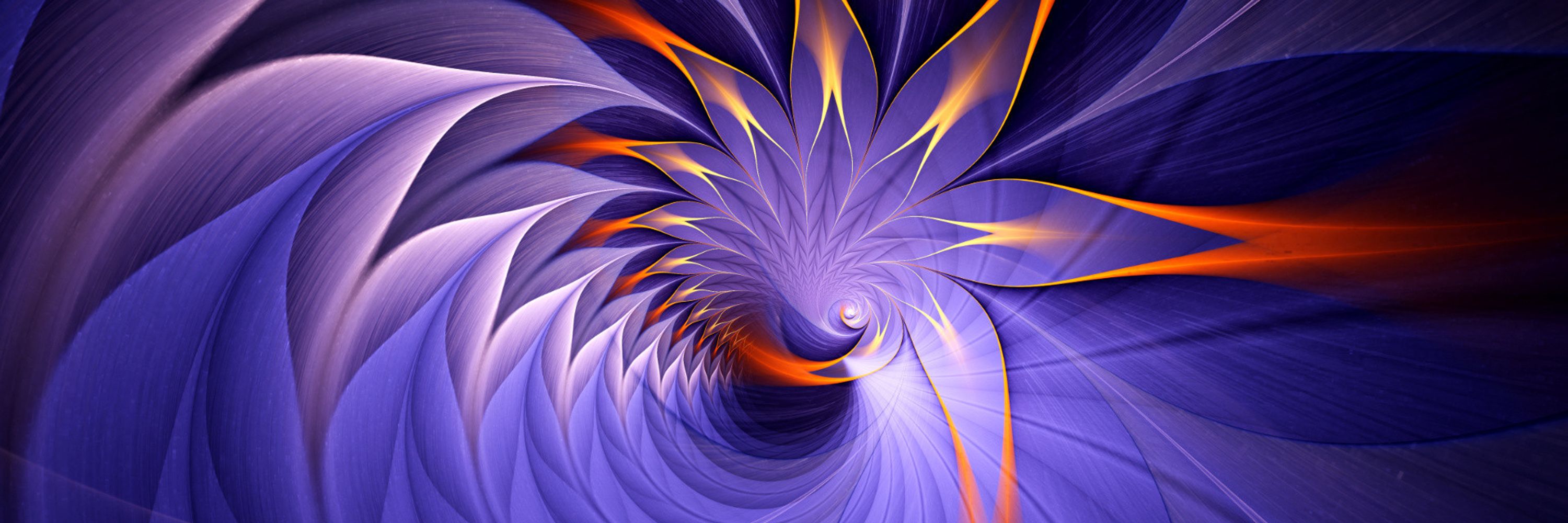 Laser Fractal Space Wizard