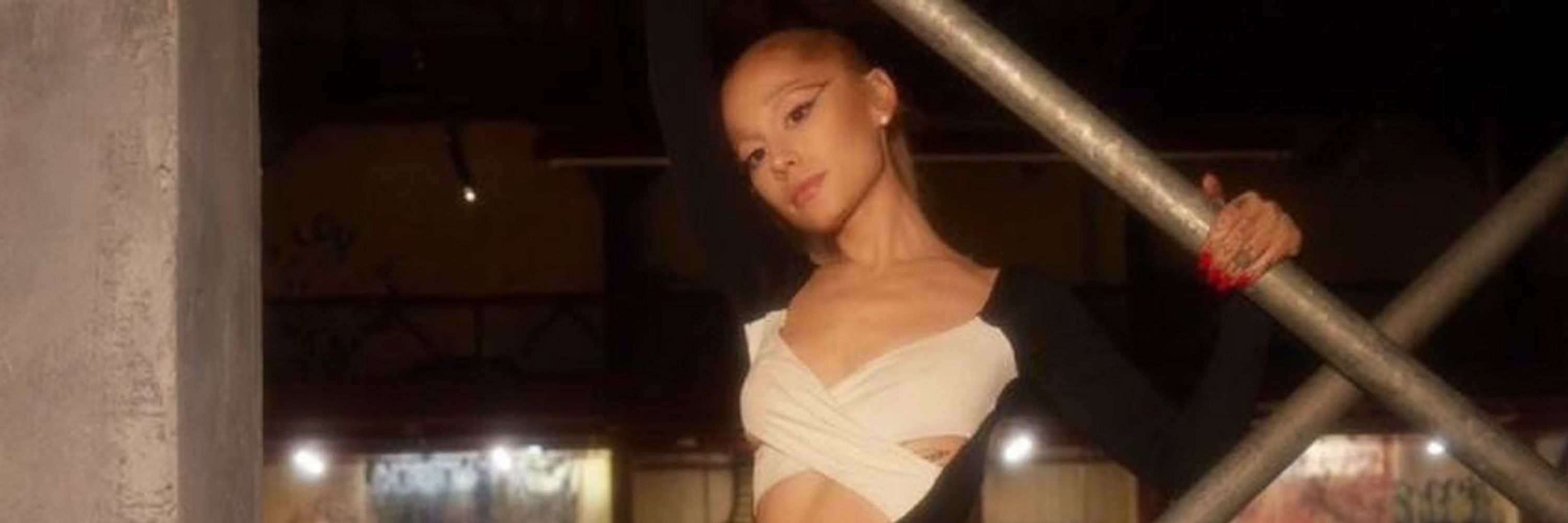 Fã da atual cantora Ariana Grande