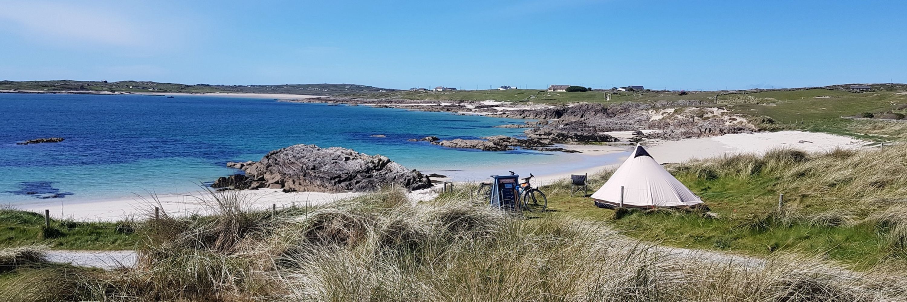 Clifden eco Campsite Private eco-Beach
