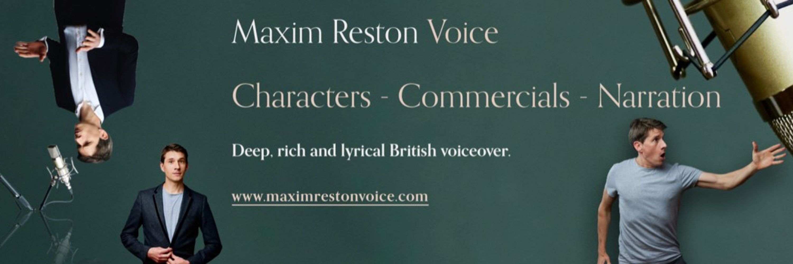 Maxim Reston - Voice Artist and Actor