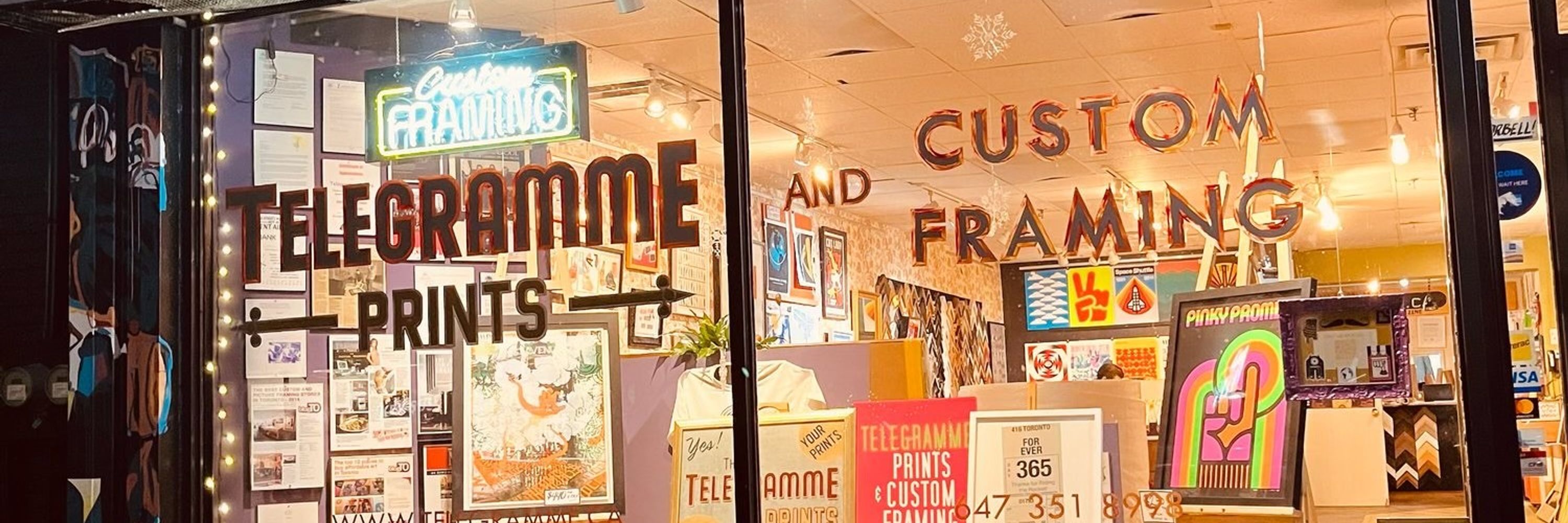 Telegramme Prints & Custom Framing