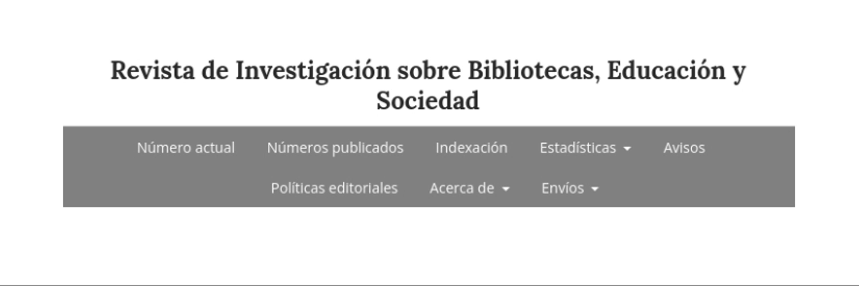 Revista RIBES