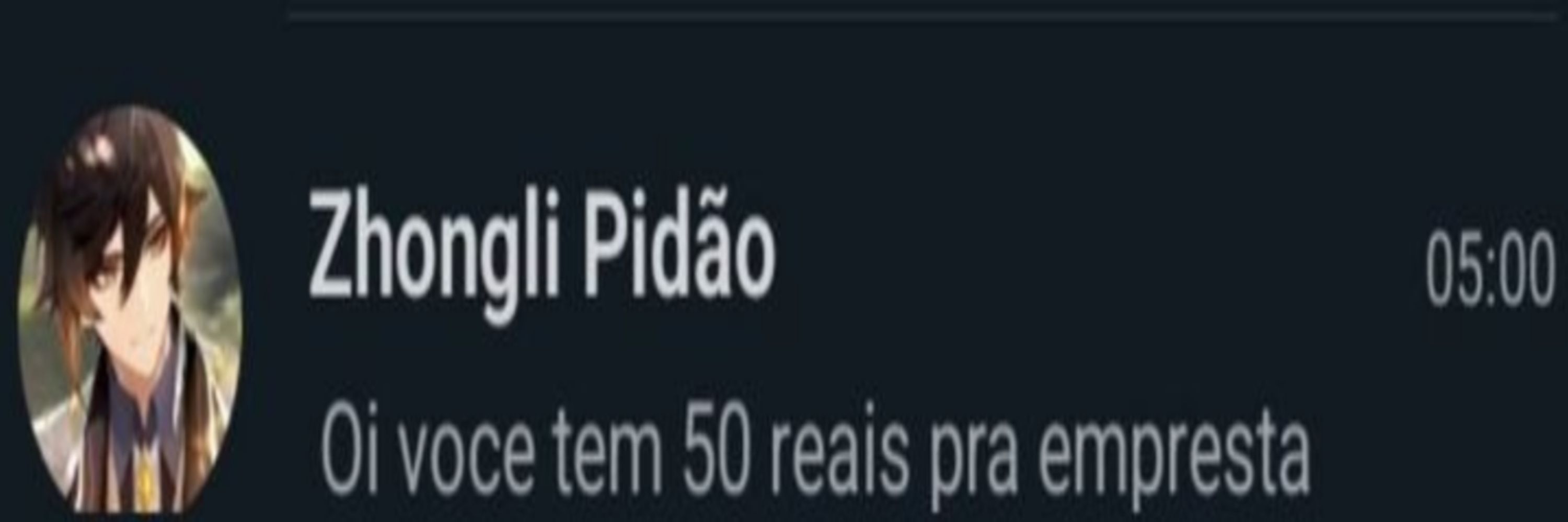 Precisa de nome?