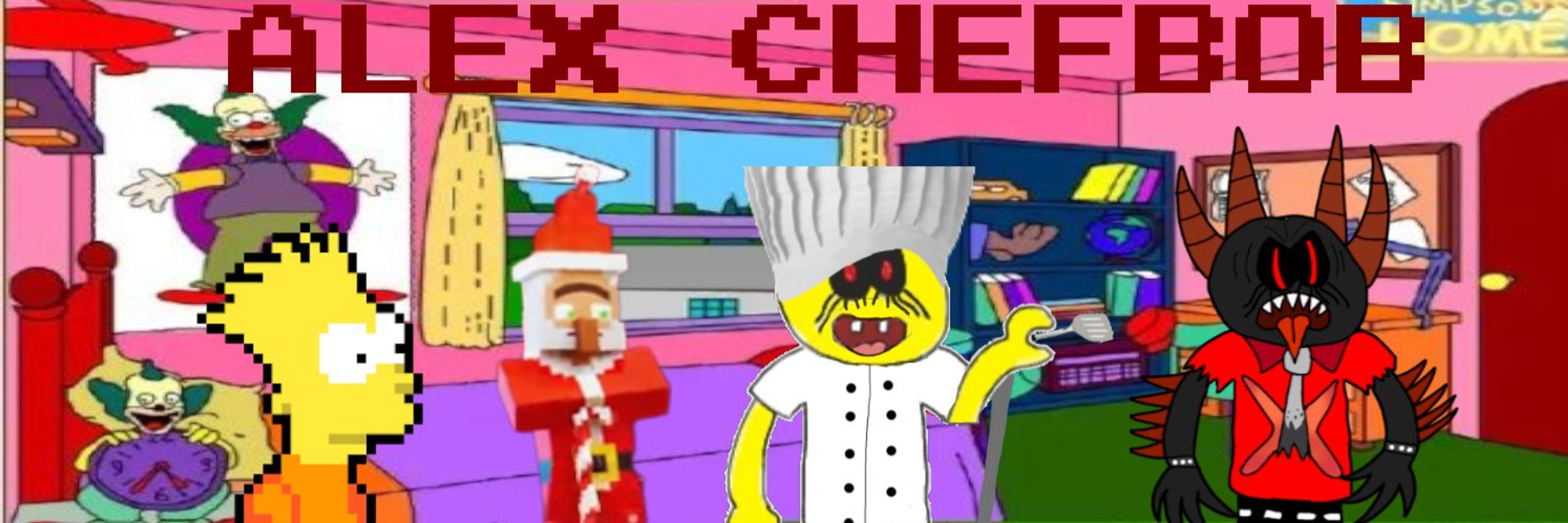 Alex ChefBob + Villager Santa