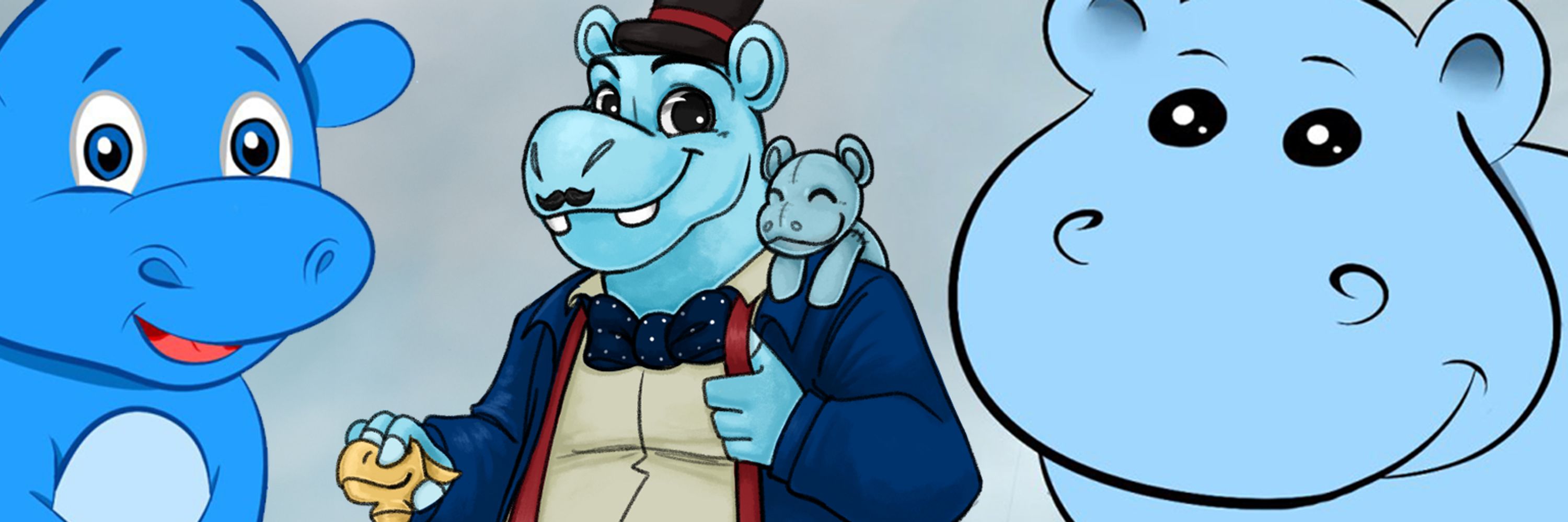 💙 Kipp - The Handsome Hippo 🦛
