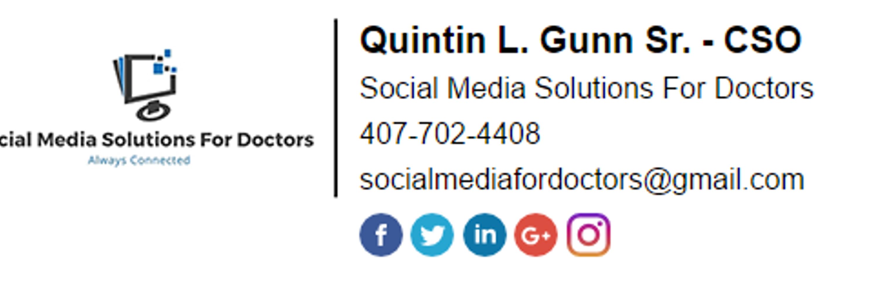 Social Media Solutions For Doctors 