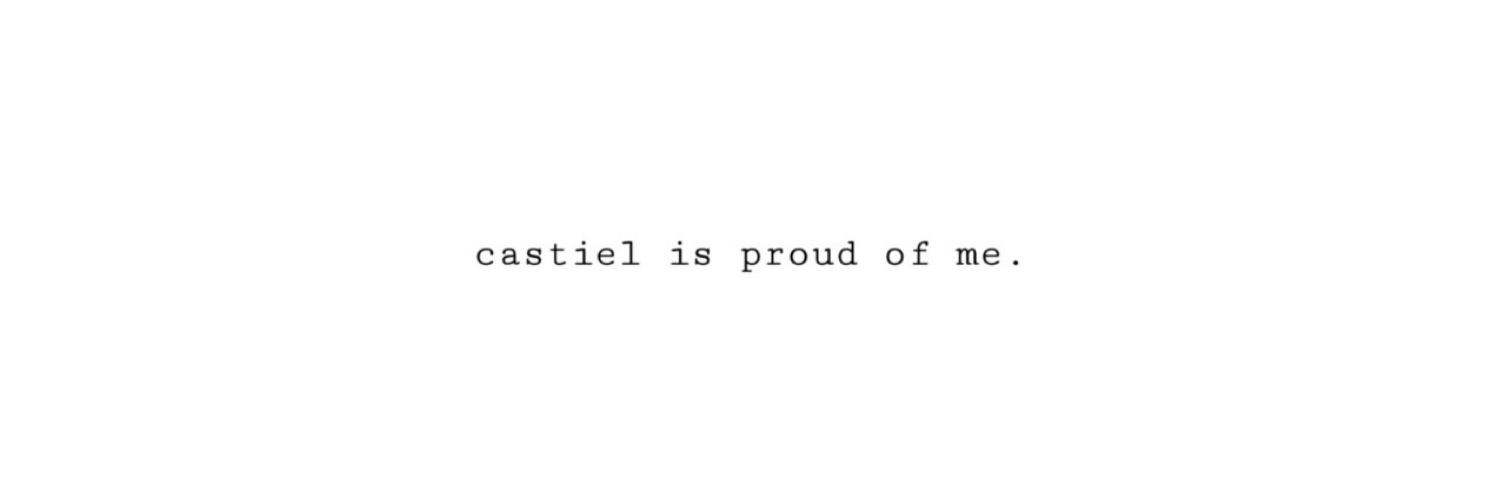 castiel thinker 💭