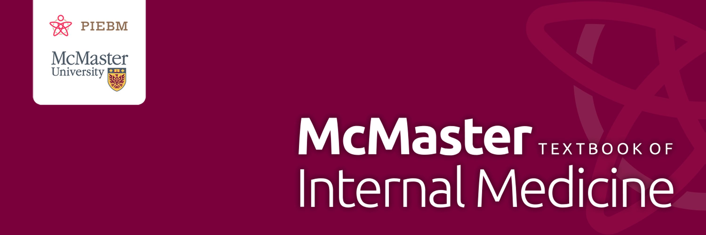 McMaster Textbook of Internal Medicine