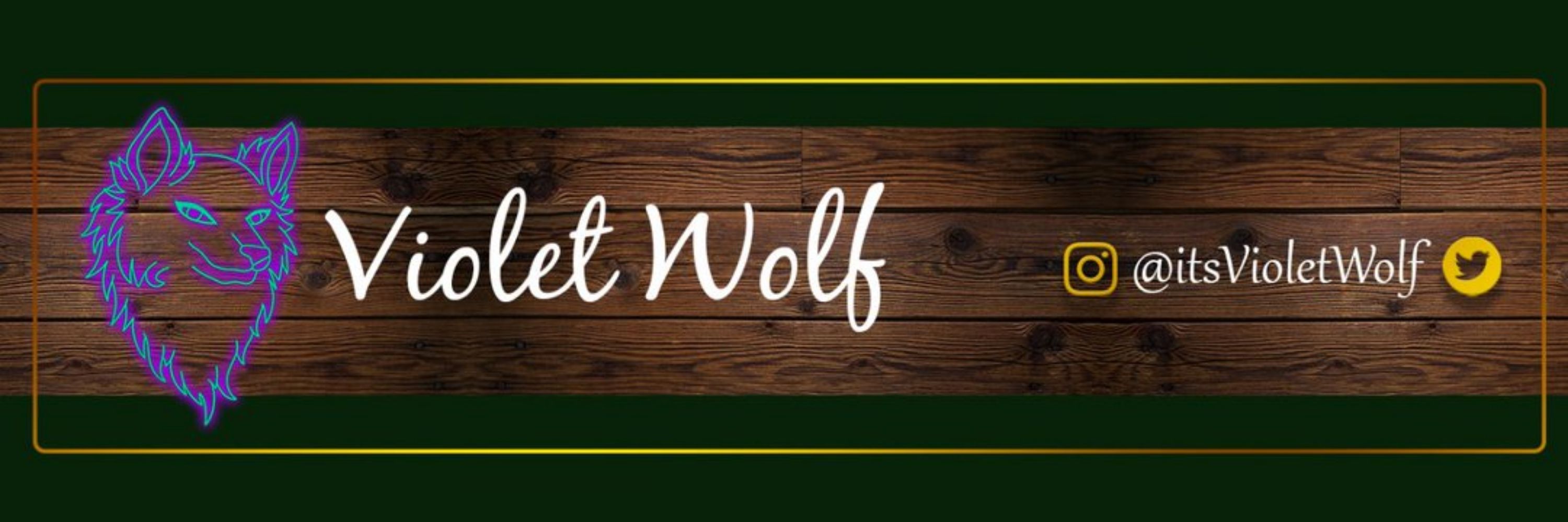 🌛🎨🔮 Violet Wolf 🔮🎨🌜