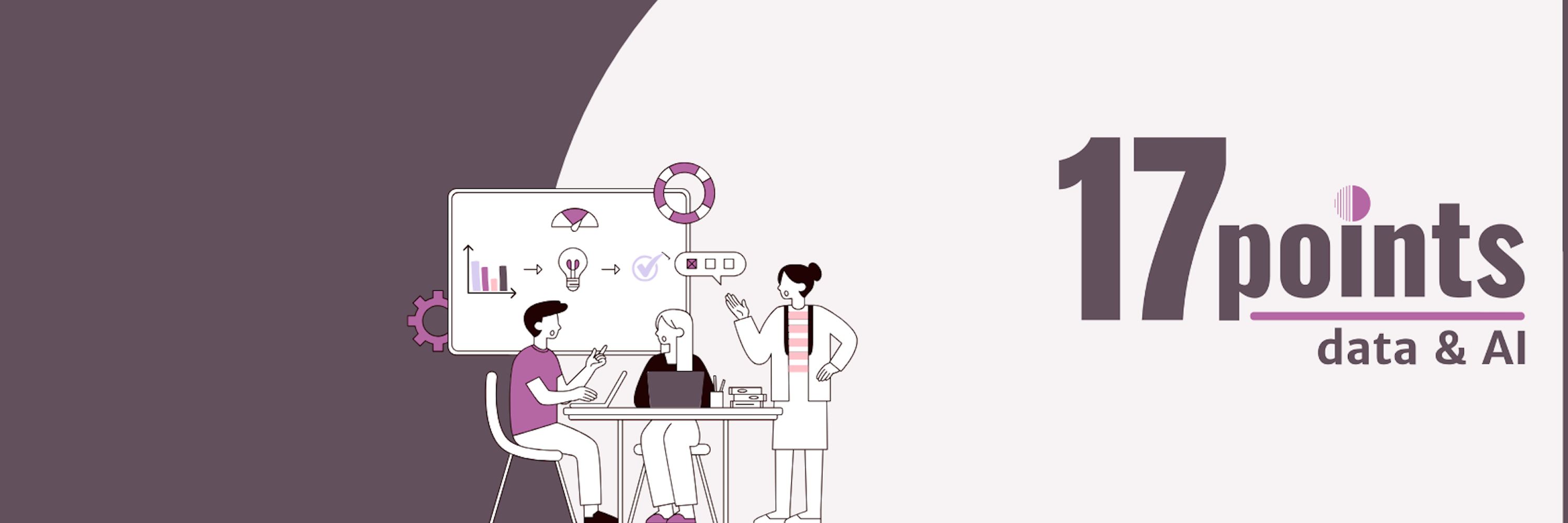 17 points: Data & AI solutions and education