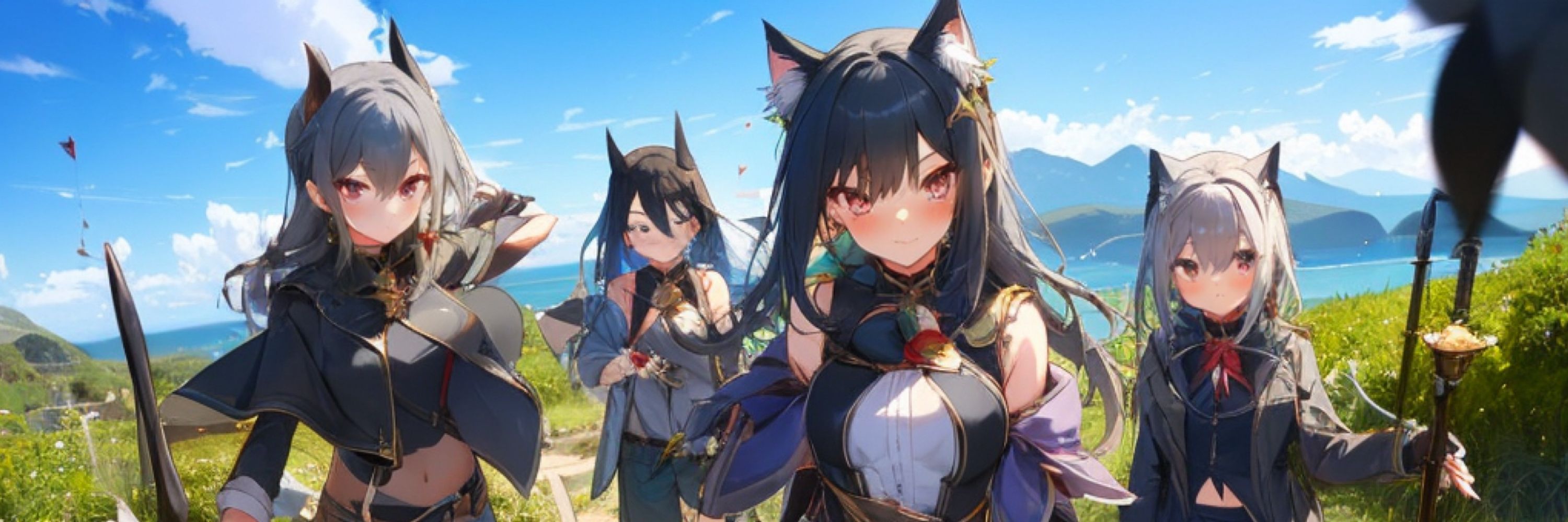 障り猫@AIイラスト-AI illustration factory-