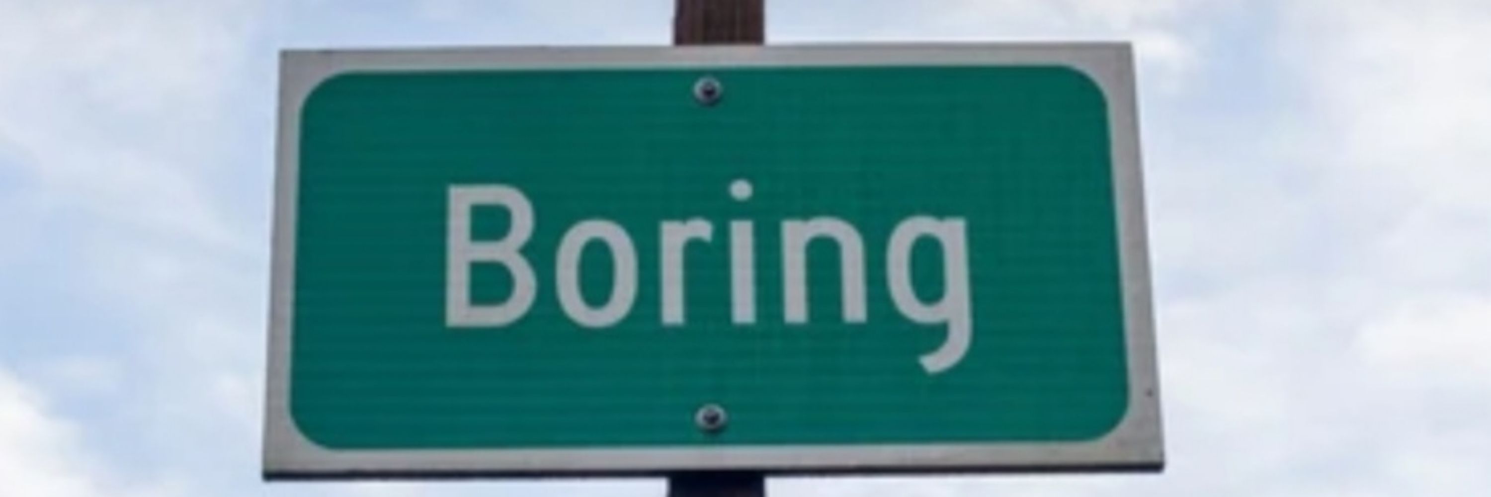 boring posts