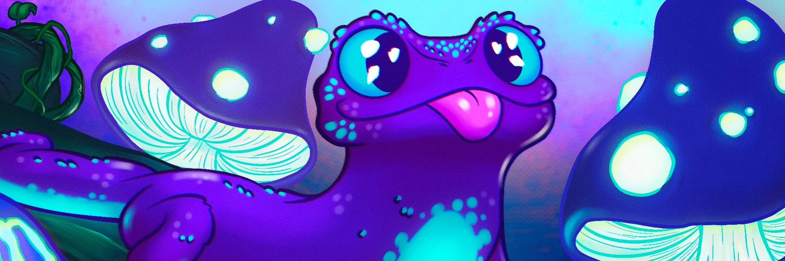 gecko 🦎💙 local lizard mage boi
