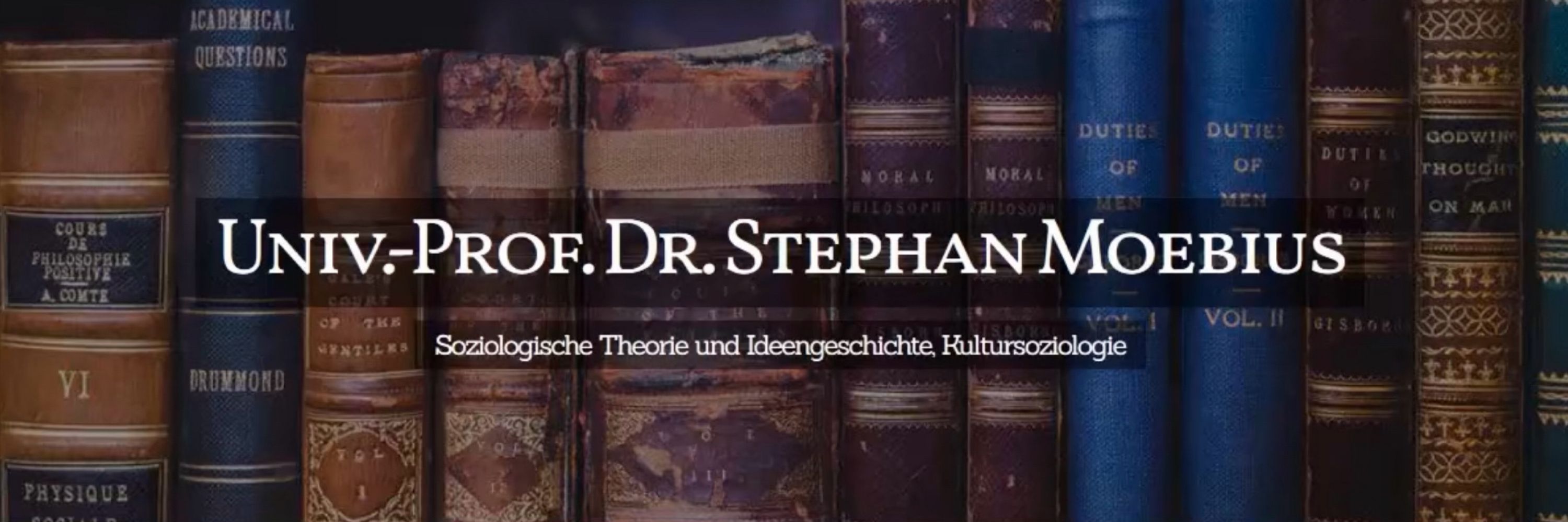 Univ.-Prof. Dr. Stephan Moebius