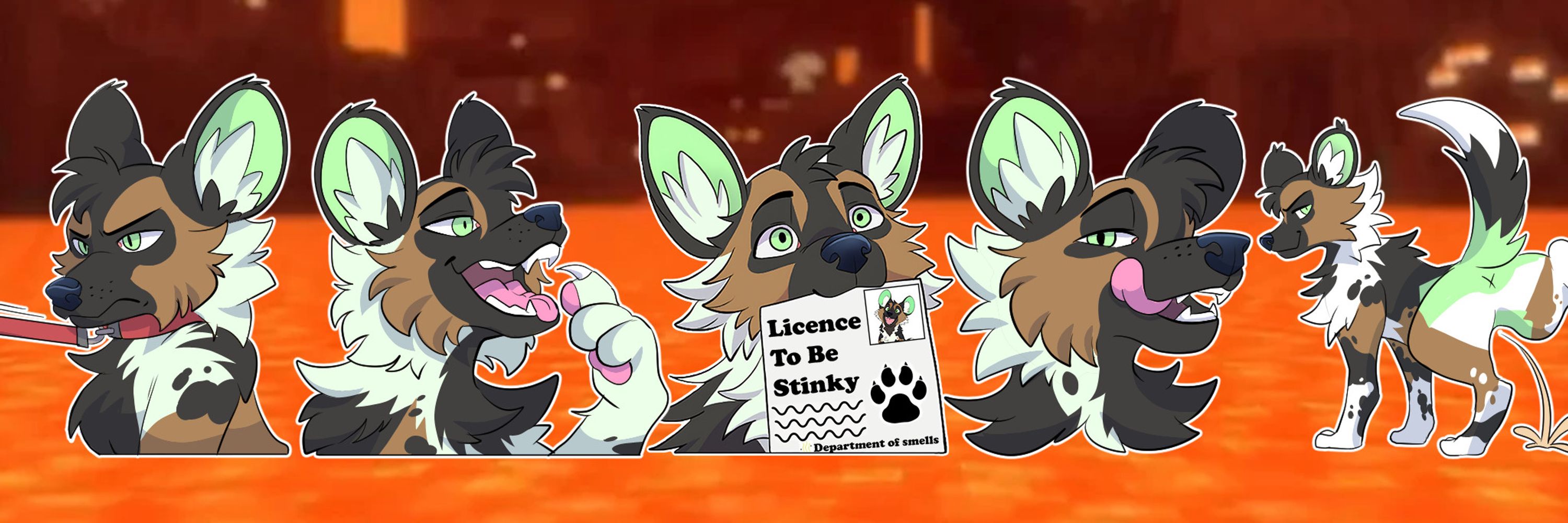 Dirty Dog Butt Stinky