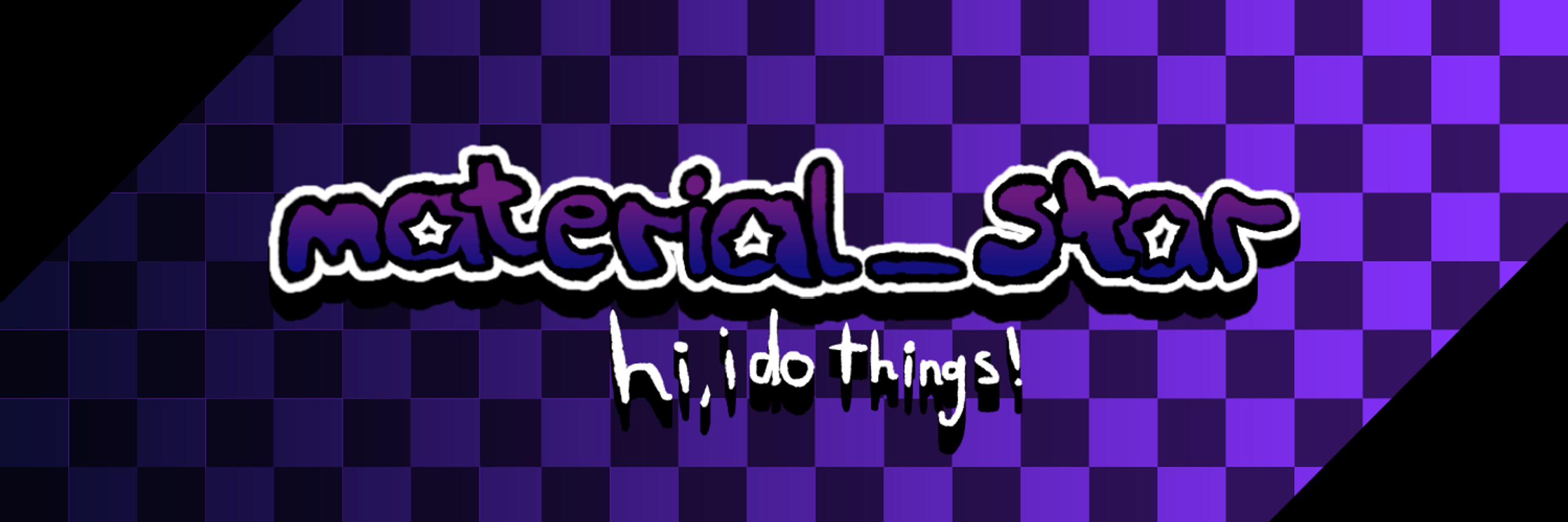 ⭐💜 material_star 💜⭐