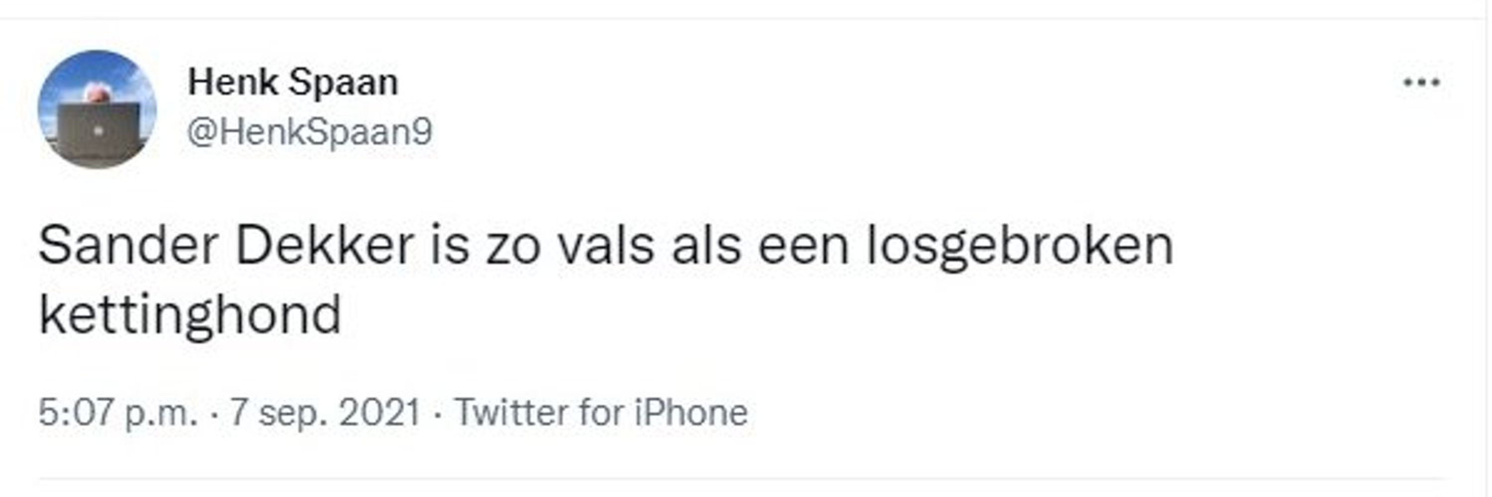 Sander Dekker