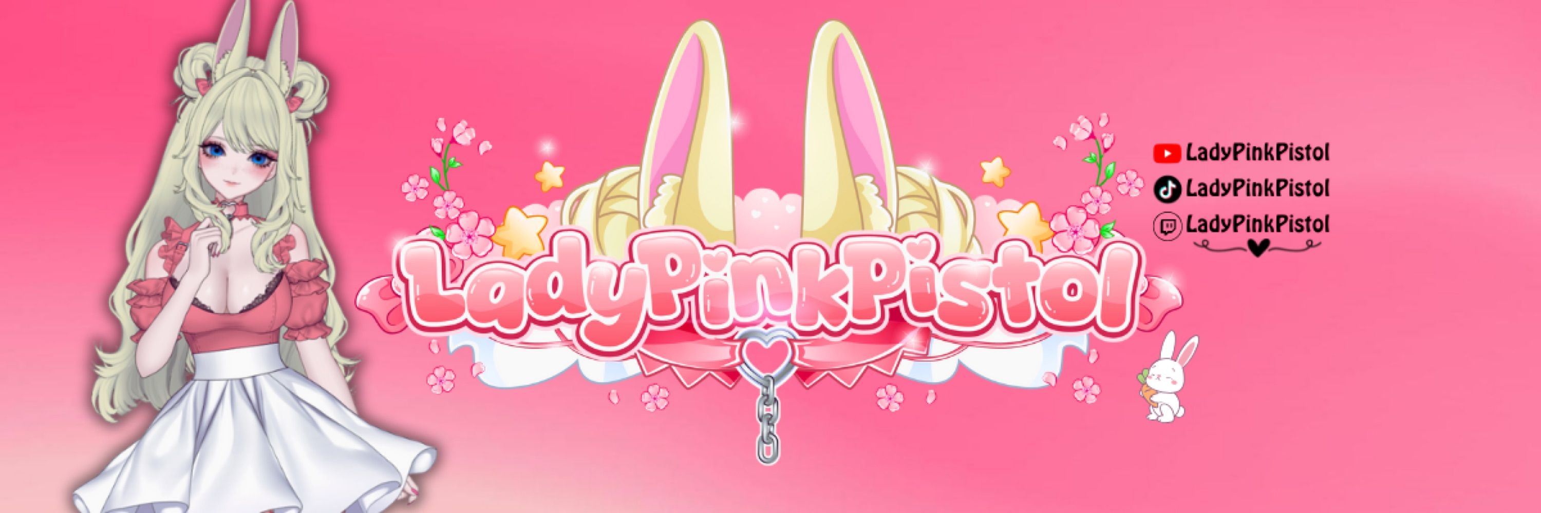 🌷LadyPinkPistol 🌷| Vtuber 🐇
