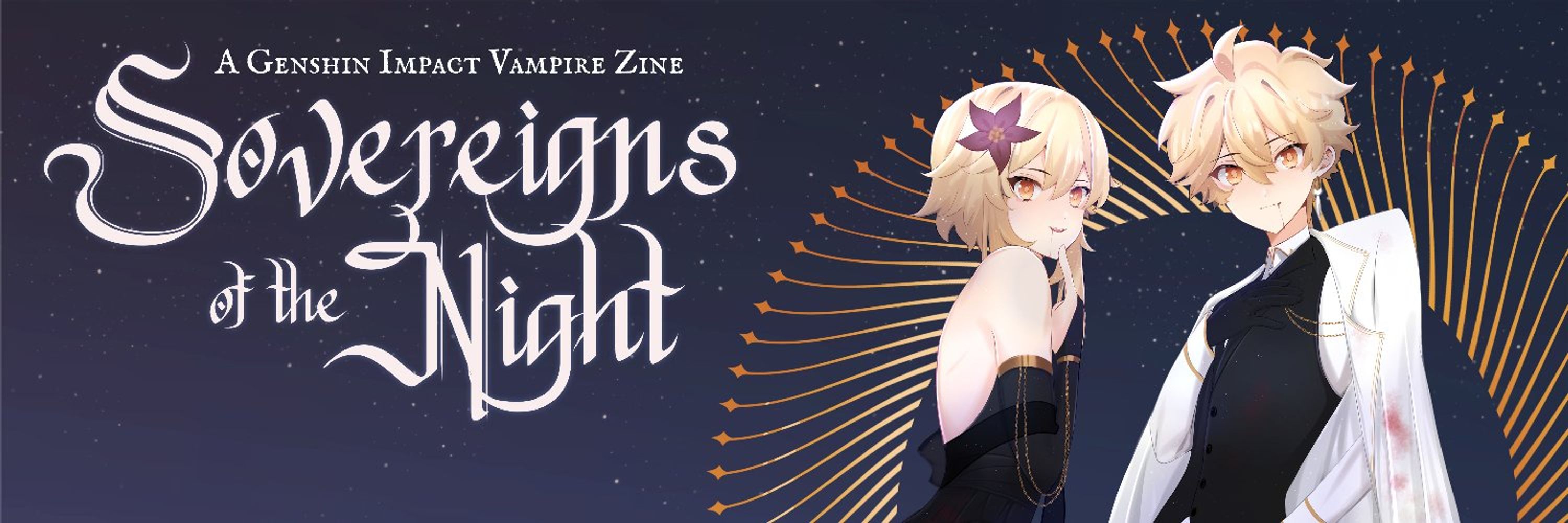 Sovereigns of the Night: A Genshin Vampire Zine