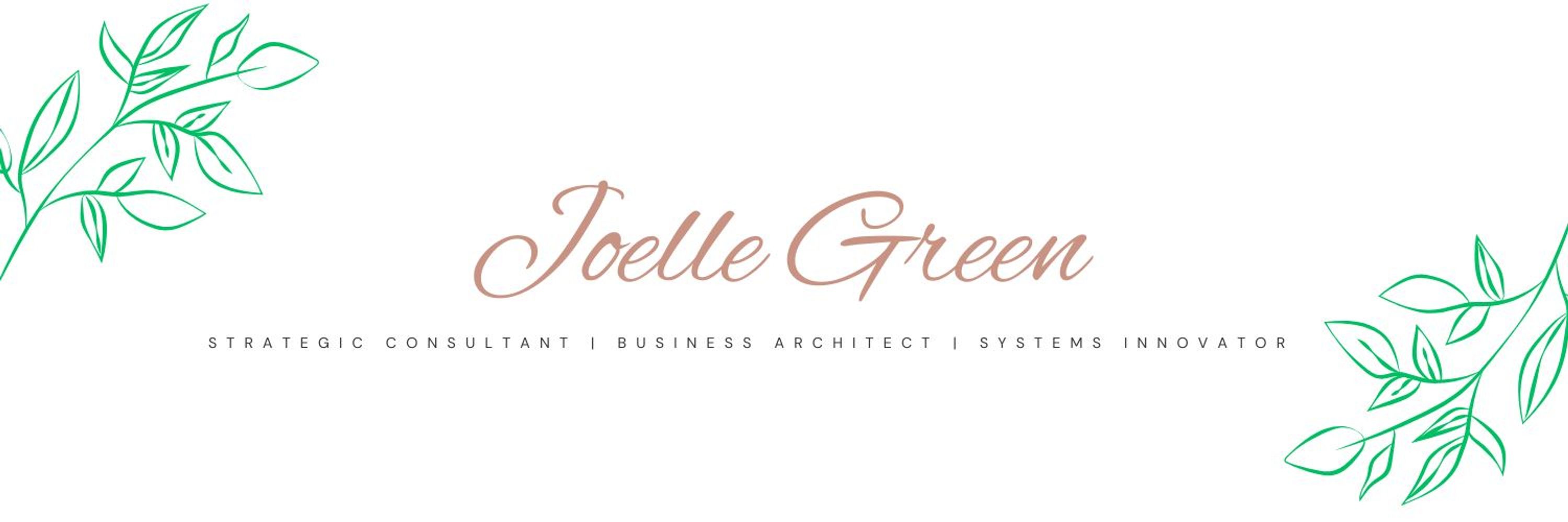 Joelle Green || JG Works || Strategy Consultant