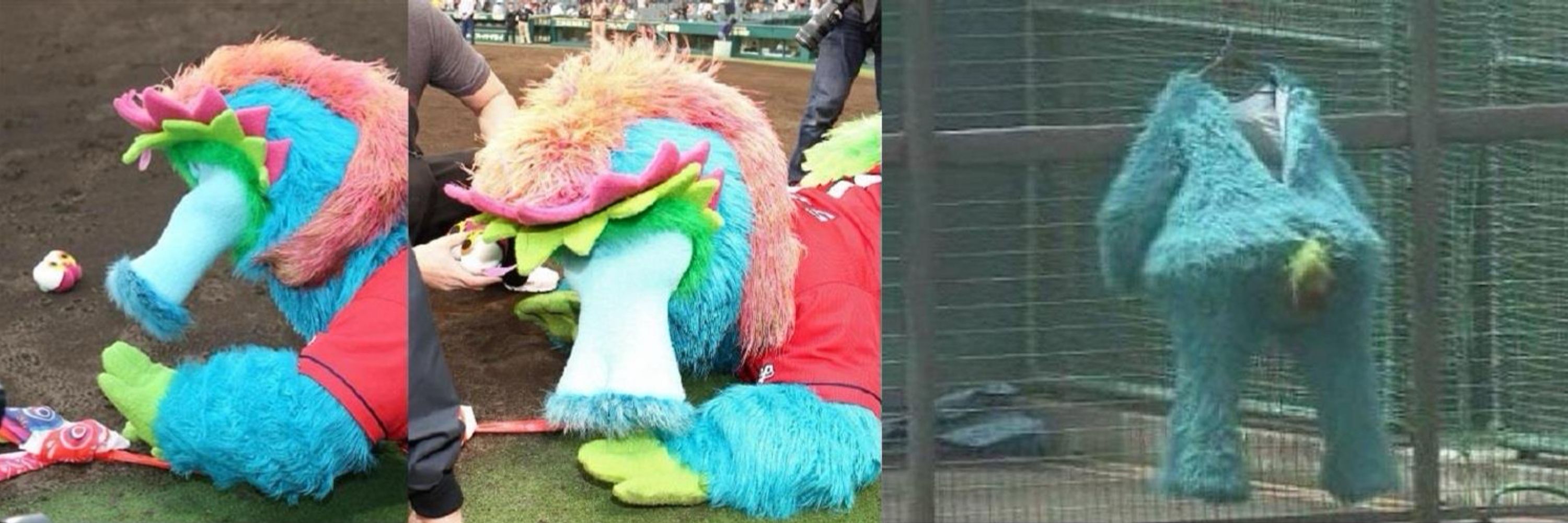 中の人